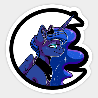 Luna Sticker
